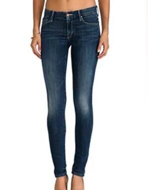 Mother The Looker Here Kitty, Kitty Jeans, Dark Wash, Size 26